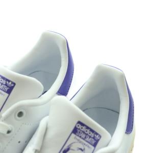 adidas STAN SMITH CP8926 スニーカー シューズ US5.5 23.5cm 白 ホワイト 紫 パープル