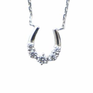 ネックレス アクセサリー ペンダント ロゴ ラインストーン Silver925 シルバー色 GY18 /MQ
