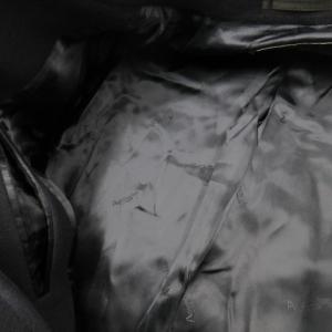 Aquascutum ステンカラーコート カシミヤ ロング丈 比翼 紺 ネイビー /CK2 GY13