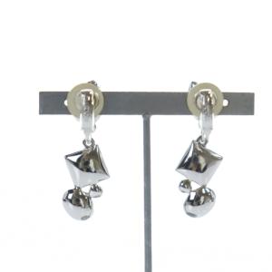 SWAROVSKI イヤリング アクセサリー 両耳用 クリップ式 ロゴ ストーン シルバー色 GY18 /MQ