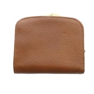 burberrys 二つ折り財布 がま口 レザー ブラウン
