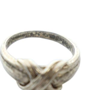 TIFFANY&Co. シグネチャークロス 指輪 リング アクセサリー Silver925 シルバー色 GY18 /MQ OH