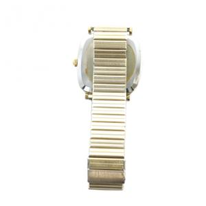 Longines ジャンク品 腕時計 ウォッチ クォーツ カレンダー付き スクエア ロゴ ゴールド色 GY18 /MQ