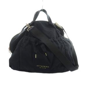 ミスト MISTO スポルティーヴォ ボストンバッグ ショルダー 2WAY ハンド ナイロン リボン 黒