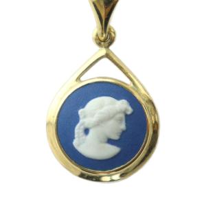 ネックレス アクセサリー ペンダント ロゴ ジャスパー ゴールド色 GY18 /MQ