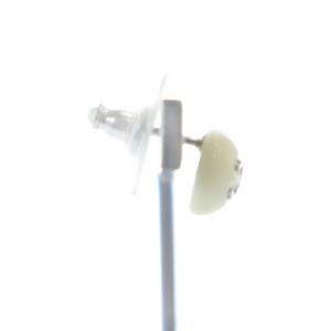 CHANEL ピアス 片方のみ ホワイト