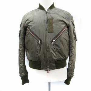 17AW MA-1 ブルゾンジャケット 46 カーキ 0021AW17