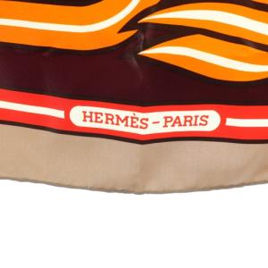 HERMES QUADRIGE カレ 90 大判 スカーフ シルク ピンク