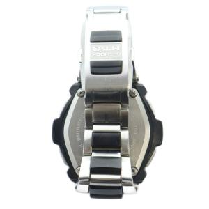 CASIO G-SHOCK MTG-1200 腕時計 ウォッチ ソーラー デイト カレンダー付き クロノグラフ 黒文字盤 シルバー色