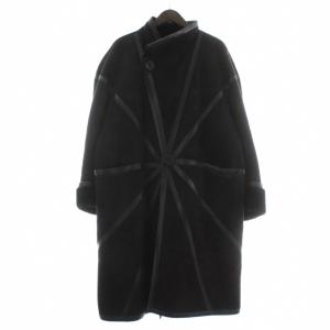 BOUTIQUE FOURRURE ムートンコート ブラック