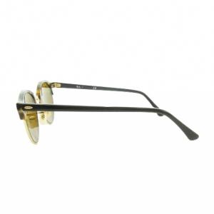 Ray-Ban ラウンド サングラス 51 19 145 ブラウン ゴールドカラー 金色 ロゴ RB4246 /MN3