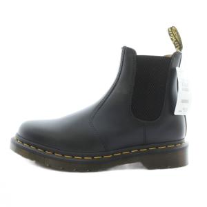 Dr.Martens 2976YS チェルシーブーツ ショートブーツ サイドゴア レザー ラウンドトゥ イエローステッチ UK5