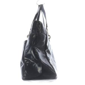 COACH トートバッグ ショルダーバッグ エナメル シグネチャー ロゴ 緑 グリーン F17728 /SR