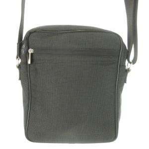 dunhill ショルダーバッグ キャンバス 総柄 ロゴ グレー /AO8 GY18