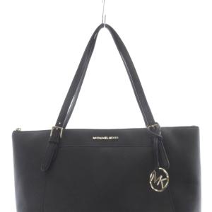 MICHAEL KORS トートバッグ ハンドバッグ レザー ロゴ 黒 ブラック /SR GY18