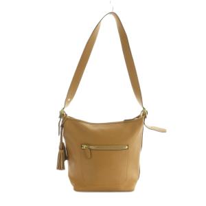COACH ショルダーバッグ レザー ロゴ ベージュ 19889 /MI GY18