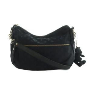 ショルダーバッグ モノグラム柄 ネイビー /MI GY18