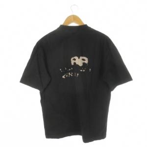 BALENCIAGA  Hand-Drawn BB Icon Tシャツ ダメージ加工