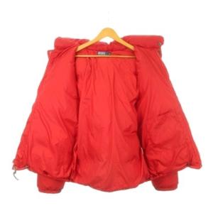 Polo by Ralph Lauren ダウンジャケット スタンドカラー フーディー ロゴ M 赤 レッド /AH5 GY18