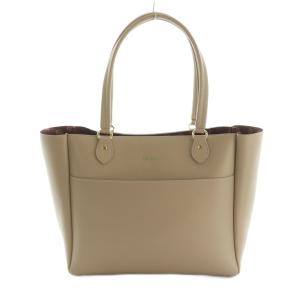 トートバッグ PVC ロゴ ベージュ /MI GY18