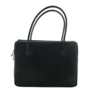 ISSEY MIYAKE デザイン スタジオ im MIYAKE DESIGN STUDIO ハンドバッグ レザー 黒 ブラック