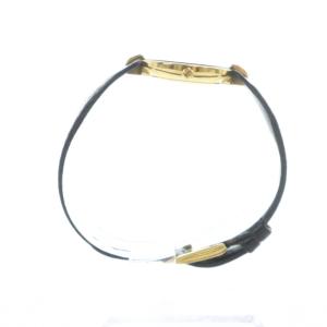 Christian Dior 46 153-9 バギラ ブラックムーン 腕時計 ウォッチ クォーツ 黒文字盤 レザーベルト ゴールド色