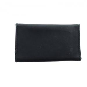 PRADA キーケース ロゴ ナイロン 黒 ブラック GY18 /MQ OH