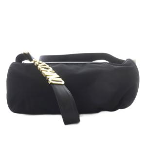 ショルダーバッグ ロゴ 黒 ブラック /SR GY18