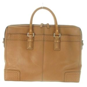 COACH ブリーフケース ビジネスバッグ レザー 革 シグネチャー ロゴチャーム 茶 ブラウン F70545 /AO9