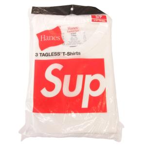 HANES TAGLESS TEES 3 t-shirts S ホワイト