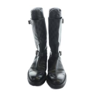 LOUIS VUITTON ダミエ グラフィット エンジニアブーツ 7.5