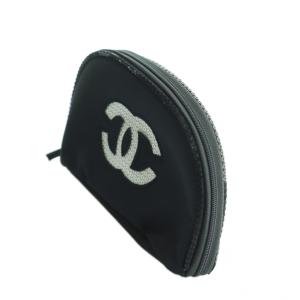 CHANEL ノベルティ ポーチ 小物入れ 黒 ブラック /AQ OS OH GY18