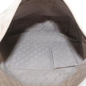 GHERARDINI ソフティ トートバッグ ハンド レザー ワンハンドル ロゴ 総柄 ベージュ /XZ GY11