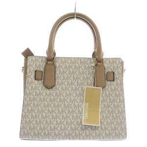 MICHAEL KORS ハミルトン HAMILTON ハンドバッグ ショルダー 2WAY PVC レザー MKシグネチャー 総柄