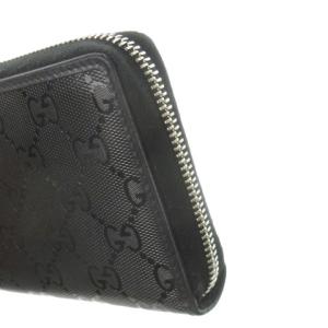 GUCCI GG インプリメ ラウンドファスナー 長財布 ブラック