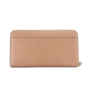 TORY BURCH 長財布 ラウンドファスナー 小銭入れあり レザー 本革 ピンク 桃色 GY11 /RI OS