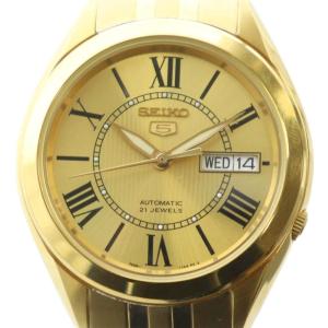 7S26-03V0 腕時計 自動巻き ローマン デイト ゴールドカラー