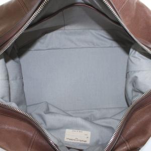 BRUNELLO CUCINELLI ボストンバッグ 2WAY レザー ブラウン