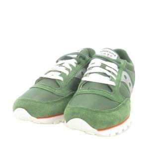 SAUCONY JAZZ LOW PRO スニーカー スエードレザー 8 緑 グリーン S2866-253 /MN13
