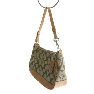 COACH ハンドバッグ ワンショルダー ミニ シグネチャー 茶 ブラウン 6094 /AQ OS GY18