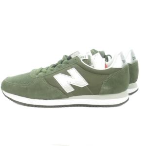 スニーカー 25.5cm カーキ U220FC