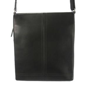 ショルダーバッグ レザー 本革 黒 ブラック ロゴ /CK15 GY18