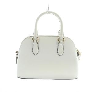 MICHAEL KORS ハンドバッグ ショルダー 2WAY PVC レザー ロゴ 白 ホワイト GY18 /MQ
