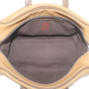 LOEWE ミニボストンバッグ アナグラム キャメル