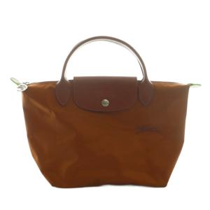 ハンドバッグ レザー 本革 ブラウン 折りたたみ可能 /AQ OS GY18