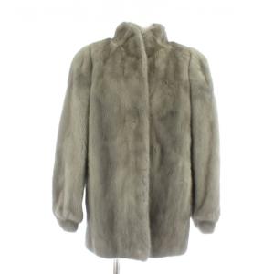 銀サガ MESSALA ファーコート 11 グレー