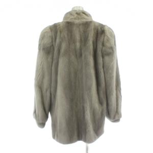 SAGA MINK 銀サガ MESSALA ファーコート 11 グレー
