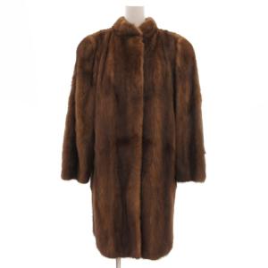 銀サガ ミンクファーコート 11 ブラウン