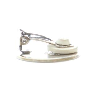 HERMES セリエ イヤリング 片側のみ アクセサリー クリップ式 ロゴ ルバー色 GY11 /MQ OH