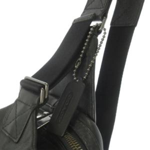 COACH ボディバッグ レザー 本革 黒 ブラック 71185 /CK12 GY18